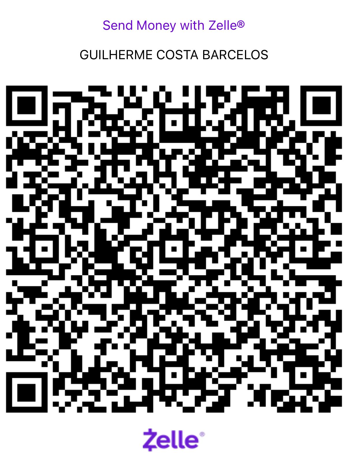 Zelle QR code
